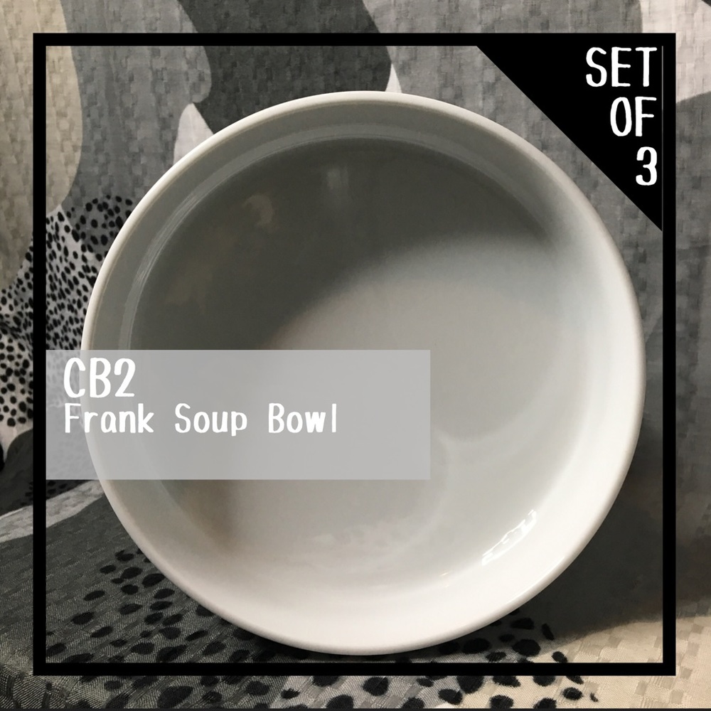 CB2 • Frank Soup Bowl (Set of 3)